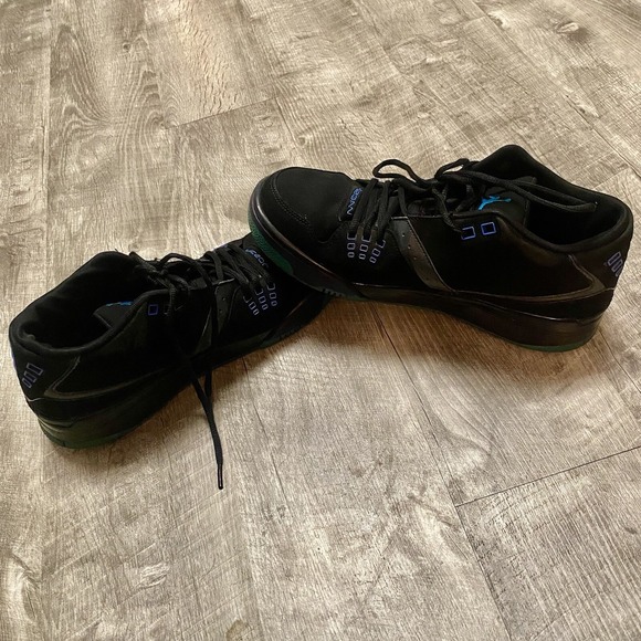 Nike Air Jordan Flight 23 Sneakers Men 10 Blue Lagoon Black Purple 317820-013 - Picture 5 of 7